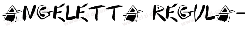 Angeletta Regula字体转换